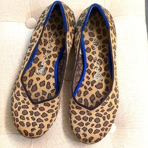 Rothy's Leopard Flats
